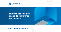 Desktop Screenshot of equitim.fr